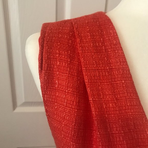 Paprika red Yoana Baraschi wiggle dress pockets! - Picture 7 of 12